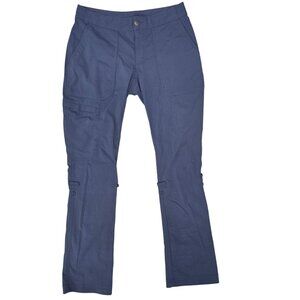 Columbia Womens Convertible Cargo Pants Size 2 Short Blue